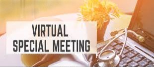 Virtual Special Meeting